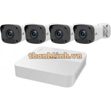 Bộ đầu ghi hình IP 4 kênh + camera IP 2.0 Megapixel UNV KIT NVR301-04LB-P4